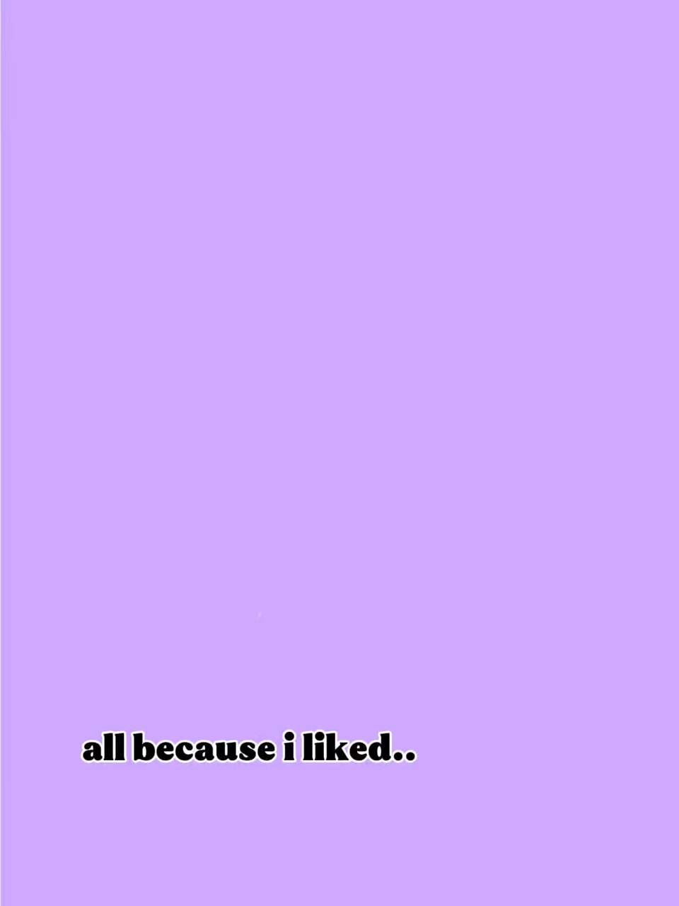 Because i like 
