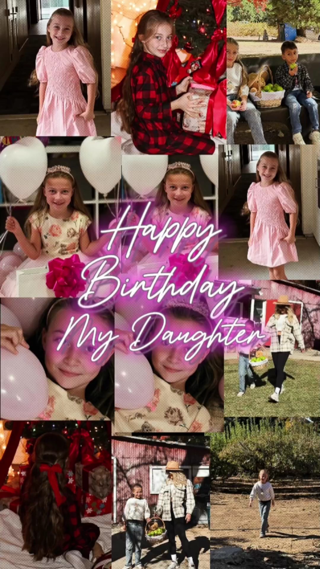 HBD MINHA FILHA