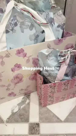 shopping haul