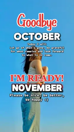 GOODBYE OCTOBER 2025