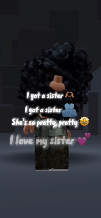 Ich habe eine Schwester ❤️