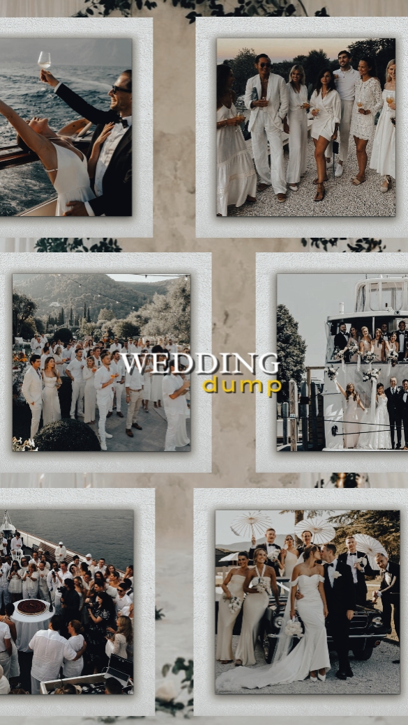 WEDDING DUMP 