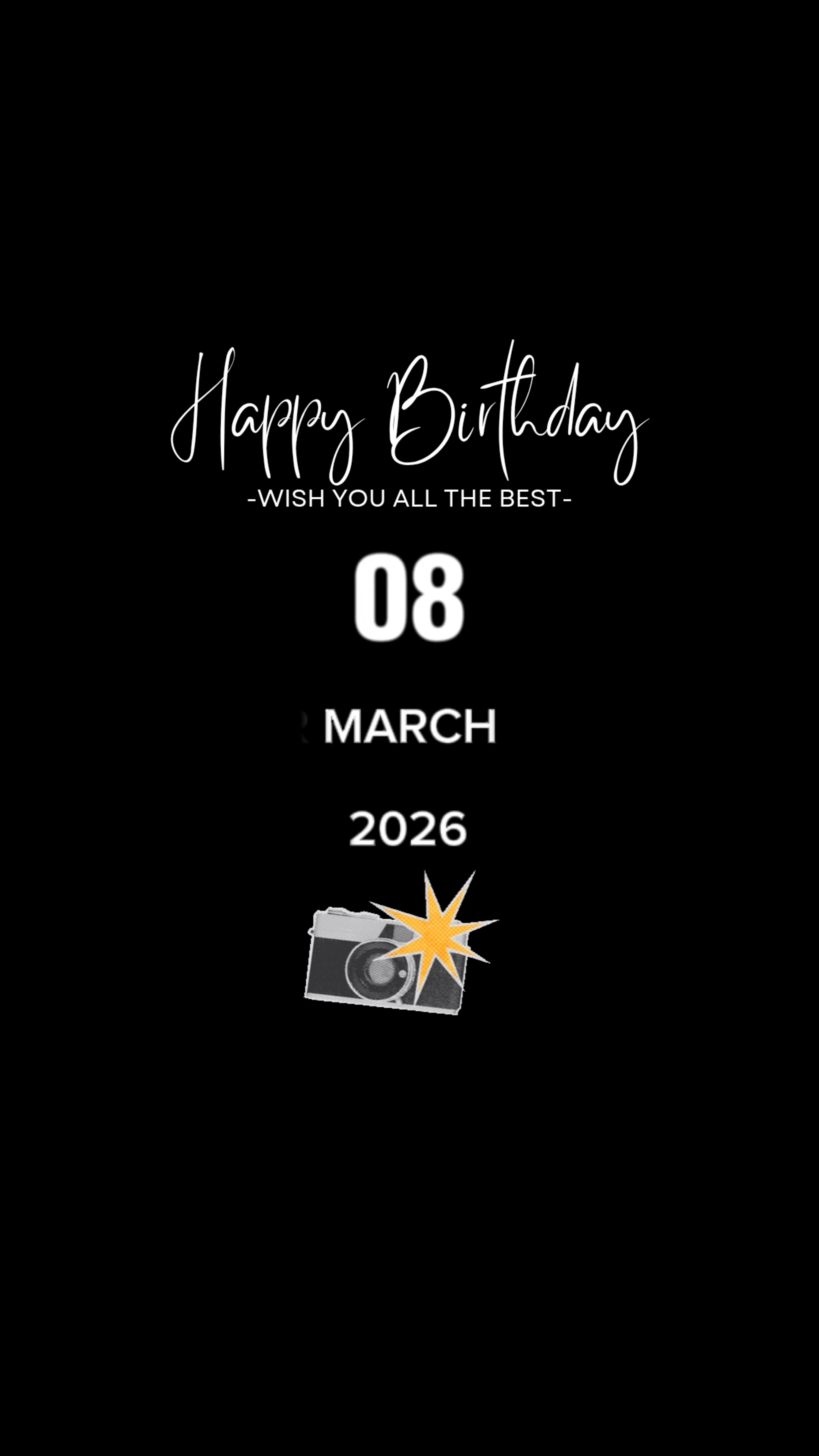 Hbd 8 mars