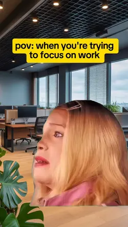 Focus on work
