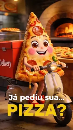 Divulgação de pizza 