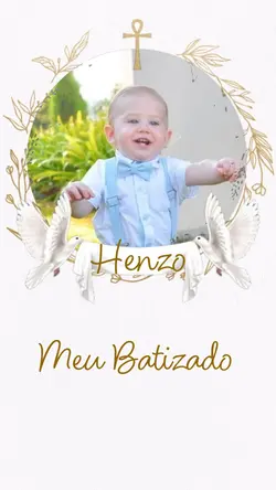 Convite Batizado 