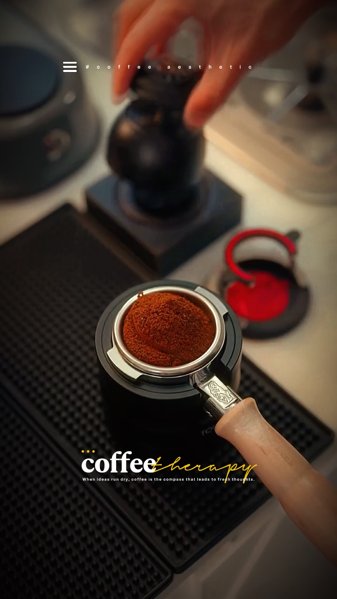 # terapia de café