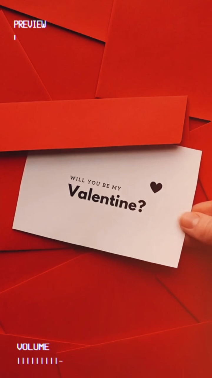 Tarjeta de San Valentín 2025