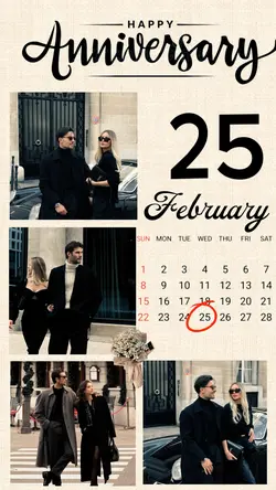 Anniversary 25 Feb 