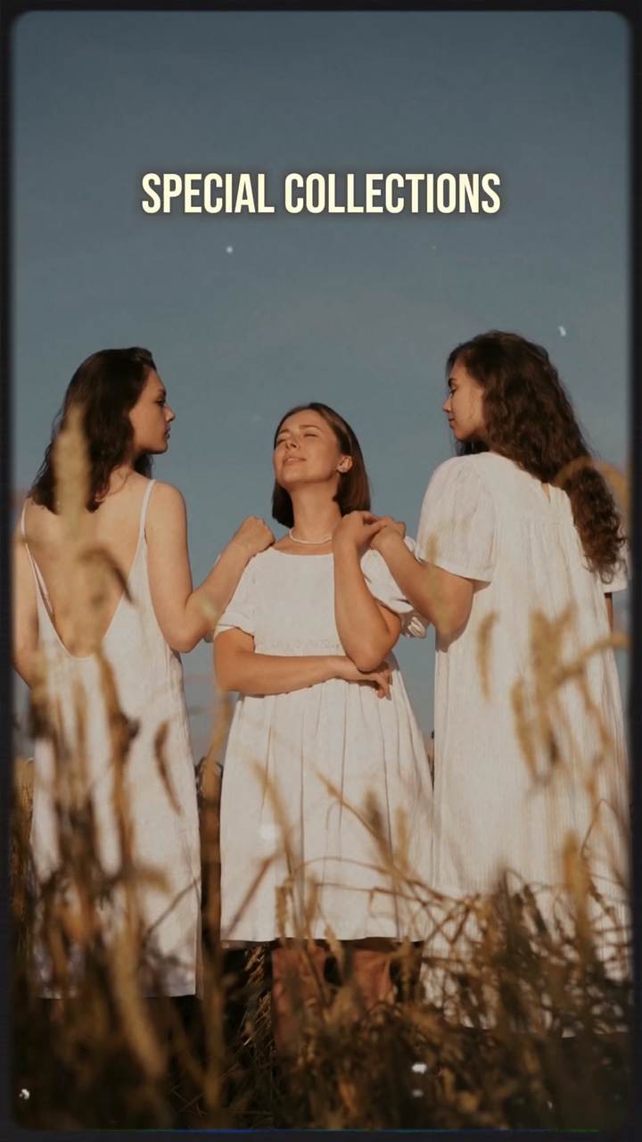 女性时尚复古TikTok风格