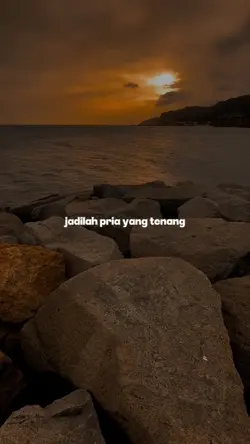 jadilah pria tenang