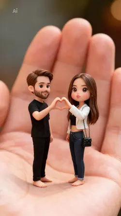 Miniature couple