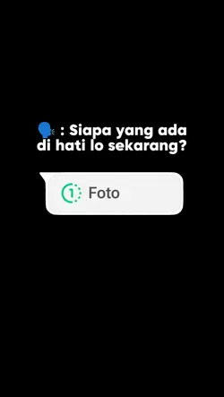 yang ada di hati lo