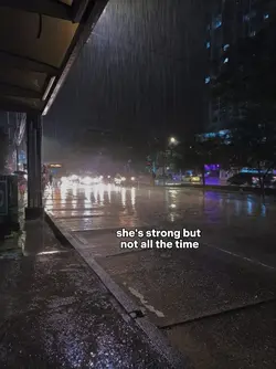 she's strong but not