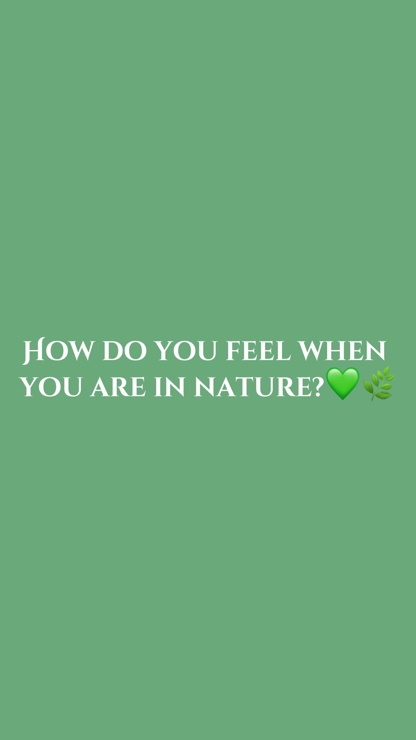 Nature template 