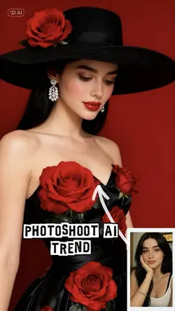 Photoshoot AI trend
