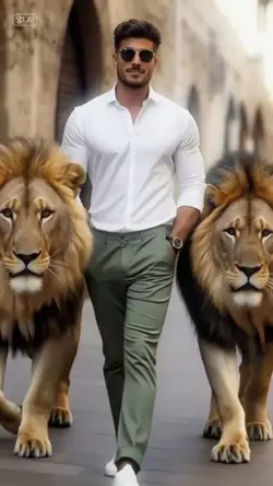 AI Bodyguard lion 🦁