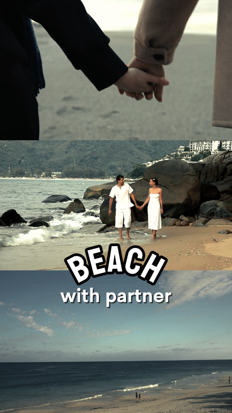 couple in beach