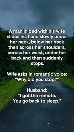 A man in bed with hi