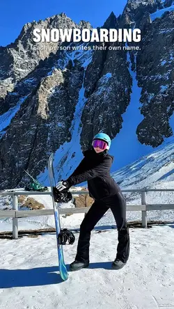 Snowboarding