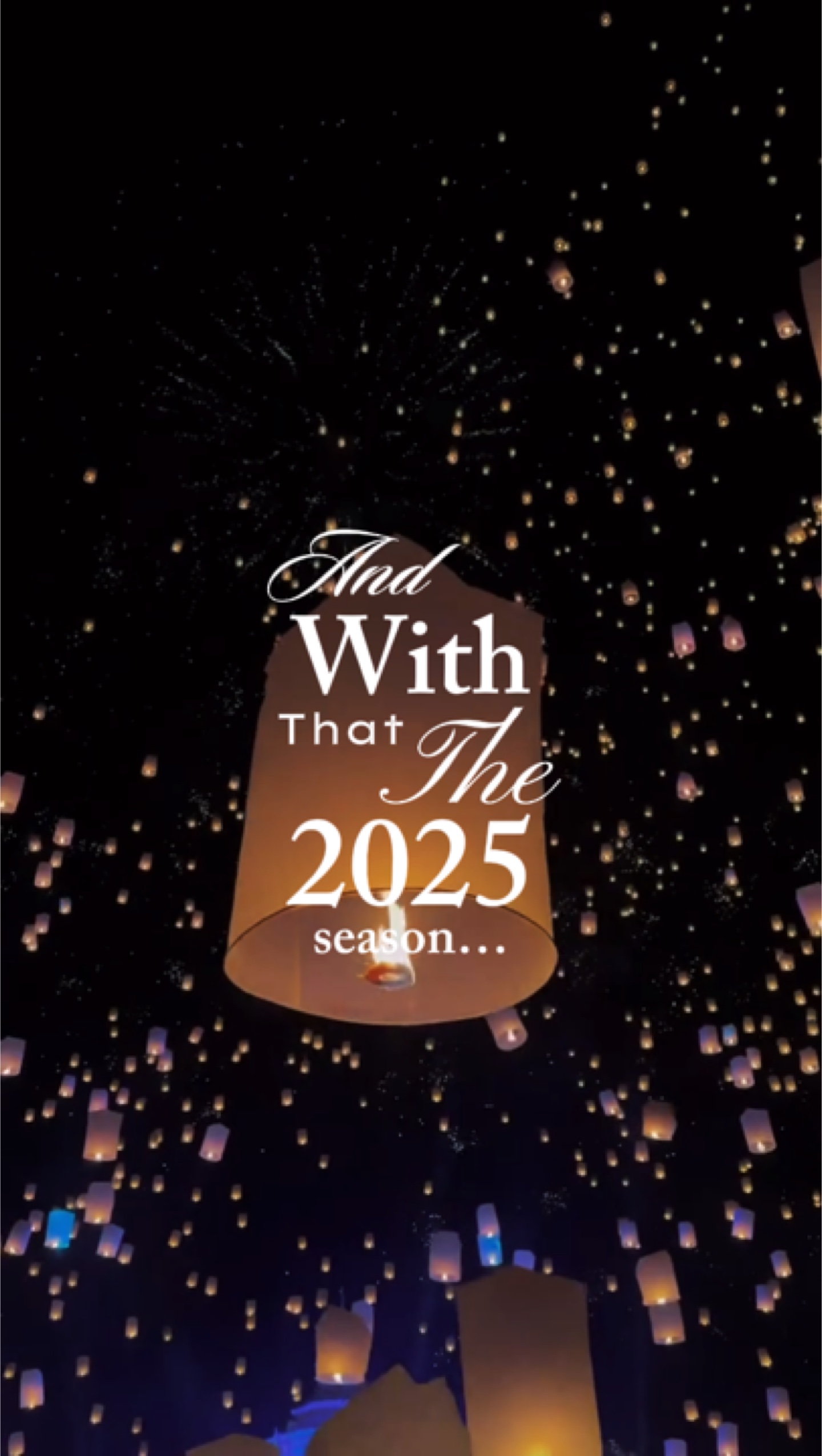 AND WITH THAT 2025