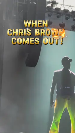 Chris Brown Entranc