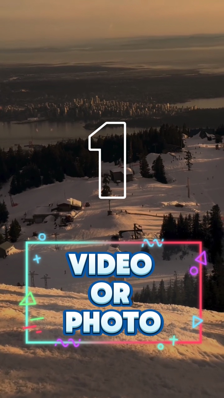 1 video or photo 