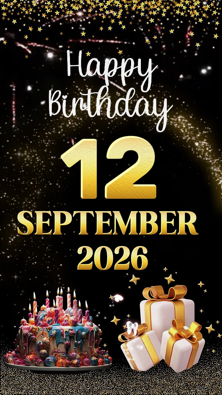 Hbd 12 Sept 2026