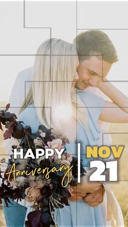 Happy anniv 21 NOV