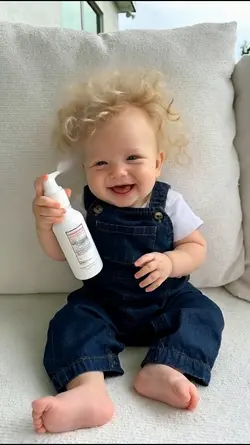 “Lovely curly hair”