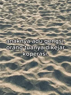 anaknya adu gengsi
