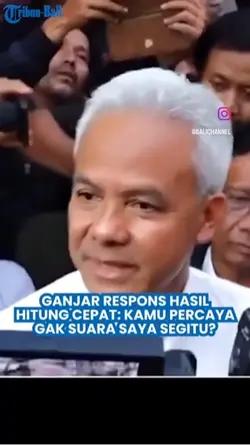 Hasil suara ganjar 