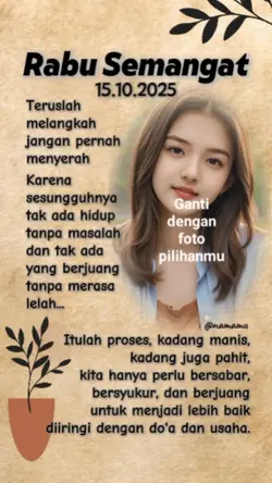 Rabu semangat