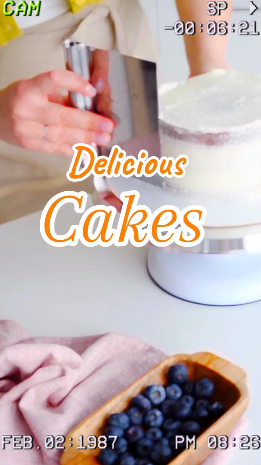 Delicious cakes 