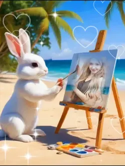 Rabbit Painting