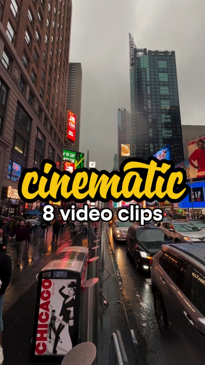 8 CLIPS CINEMATIC
