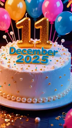 Birthday 11 dec 2025