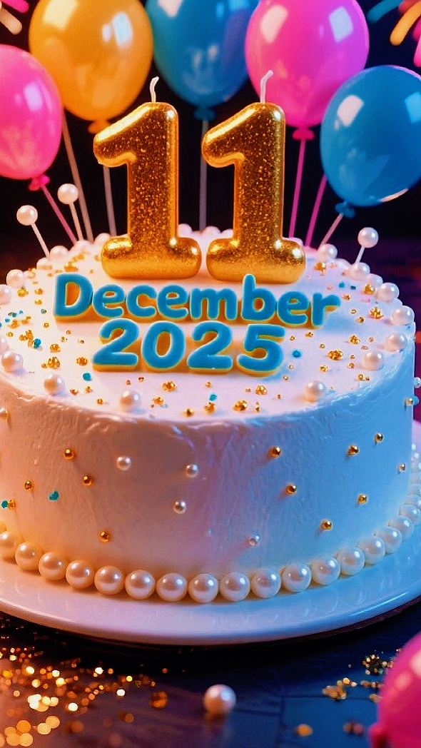 Birthday 11 dec 2025
