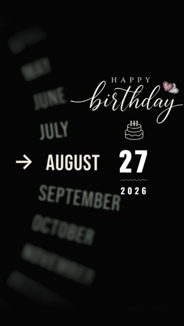 HBD 27 AGUSTUS
