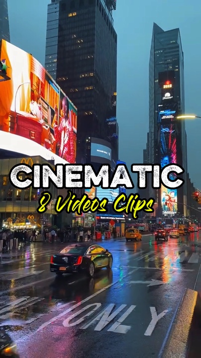 8 clipes cinematográficos 