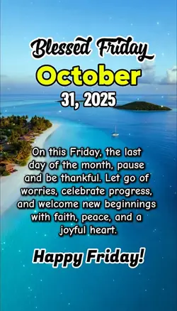 Friday, October 31