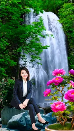 Waterfall scenery