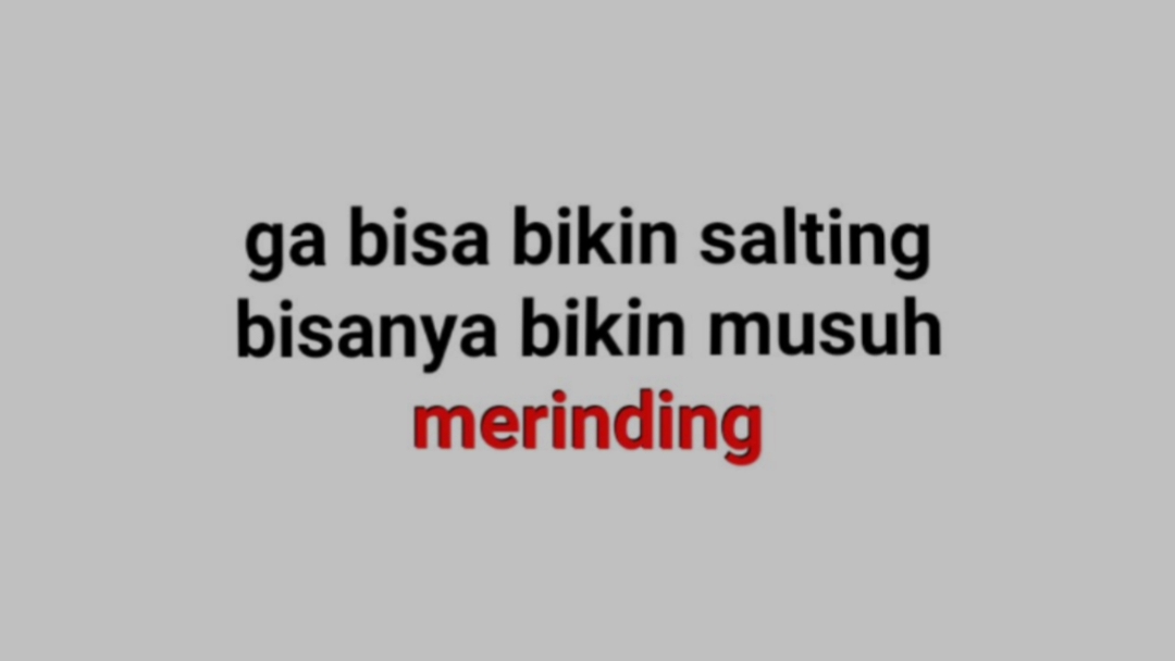 gabisa bikin salting