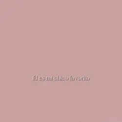 Él es mi chico fav..