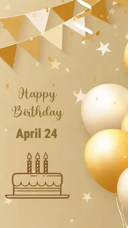 HBD 24 APRIL 2026 