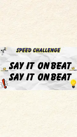 say it on beat