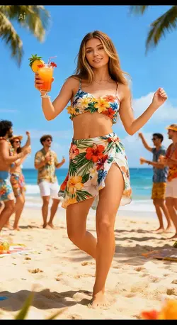 AI Beach party