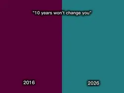 10 years changes
