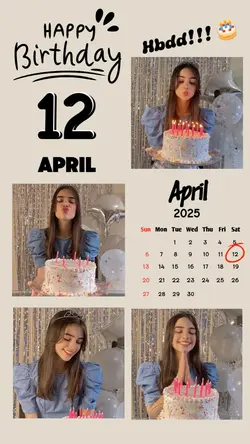 Hbd 12 April 2025