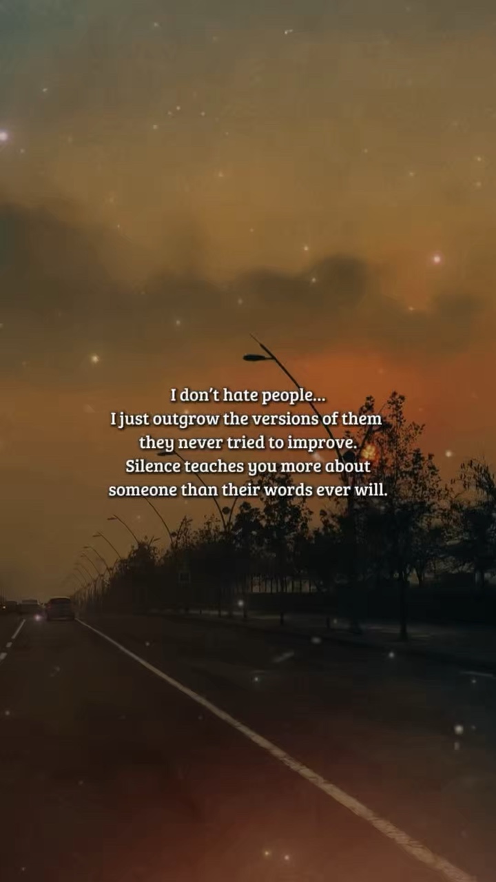 No odio a la gente...